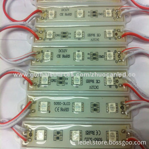 SMD 5050 Water-resistant LED Module, 0.72W Power Consumption